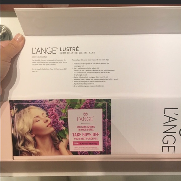 L’ANGE curling wand Rose Gold